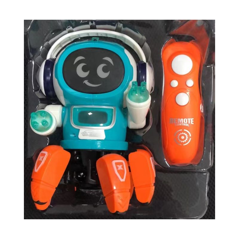 Remote Control Robot Toy Blue Patrol Squid VECTO VT2096