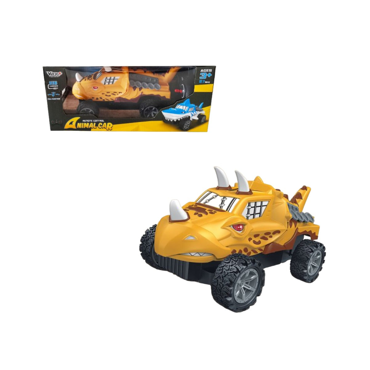 Đồ Chơi Xe Siêu Thú Tê Giác Điều Khiển Từ Xa VECTO VT2322A