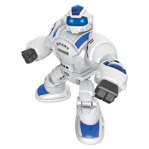 Đồ chơi Robot bắn đĩa điều khiển từ xa Hộ vệ thép xanh dương VECTO VT27115