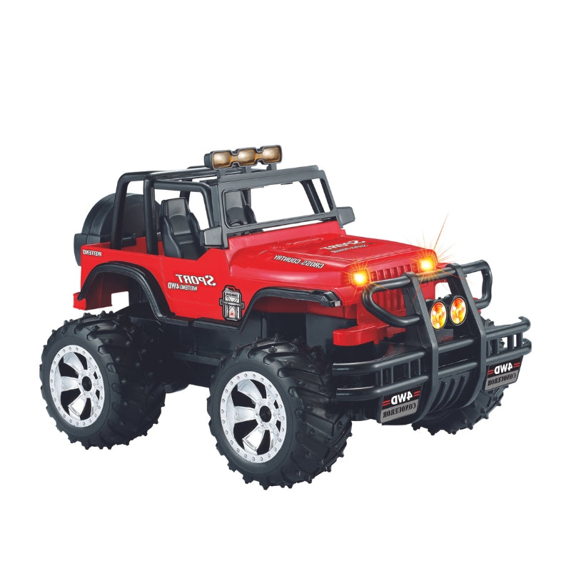 Đồ chơi xe Jeep vượt địa hình điều khiển từ xa (đỏ) VECTO VT358