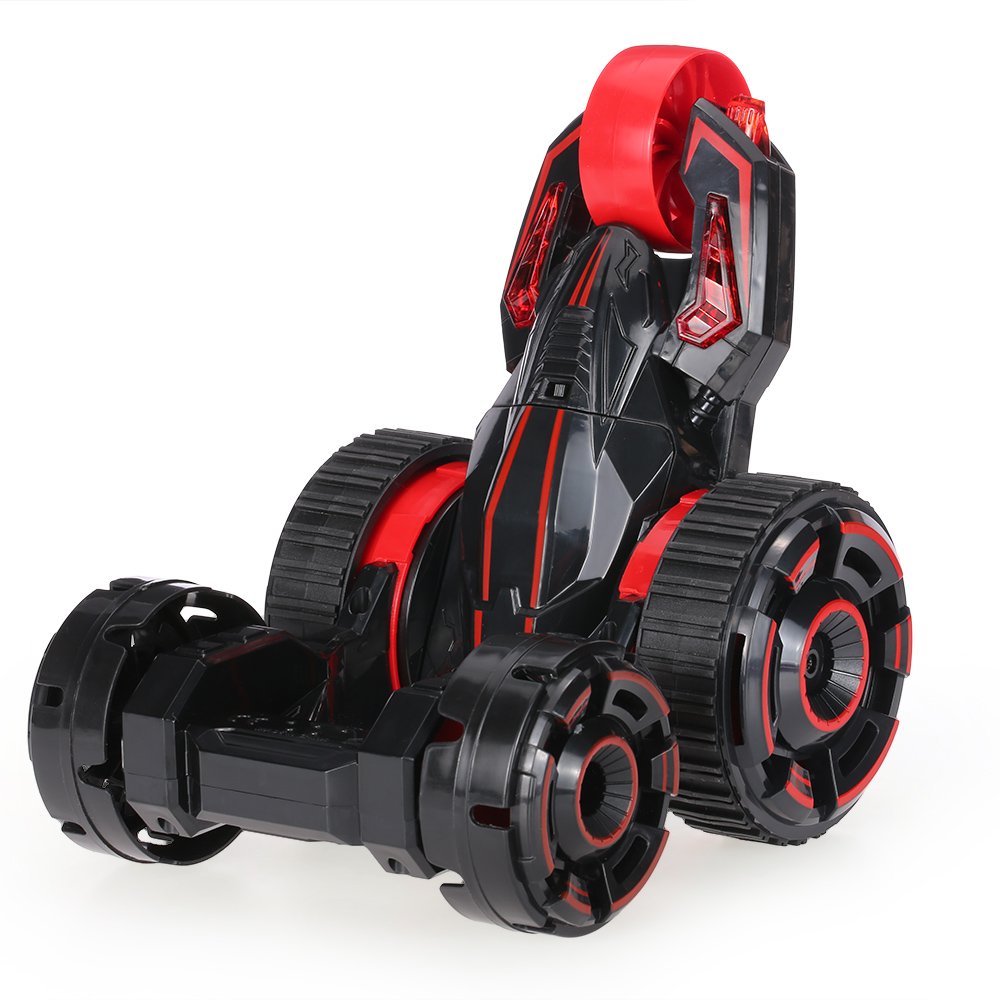 Remote-controlled transforming supercar (red) VECTO VT602