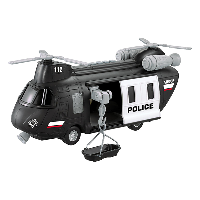 Police helicopter (black) VECTO VT640