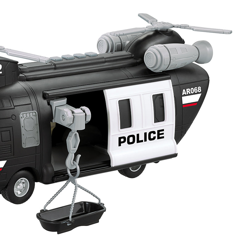 Police helicopter (black) VECTO VT640