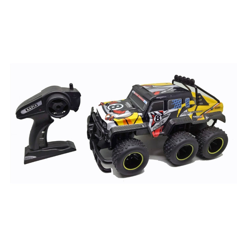 Đồ chơi xe điều khiển từ xa Power No 8 vàng VECTO VT81505-YE