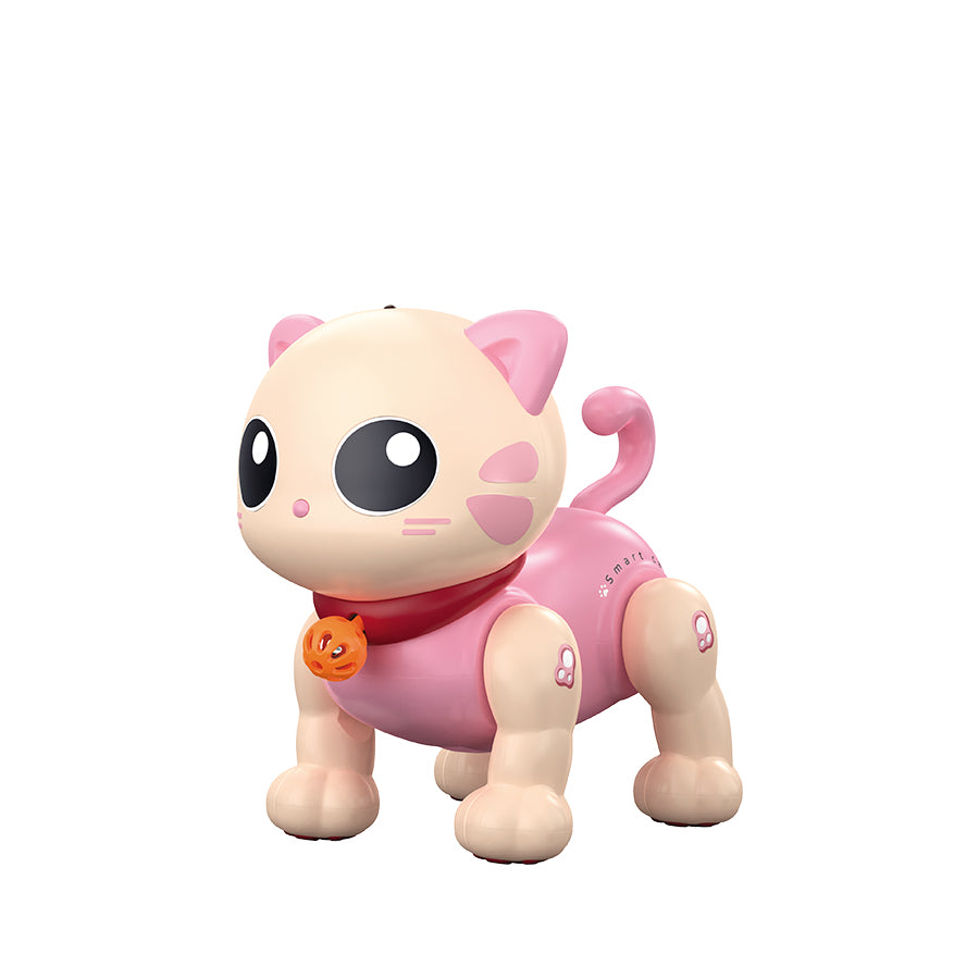 Mischievous remote-controlled cat robot toy (Pink) VECTO VTK31