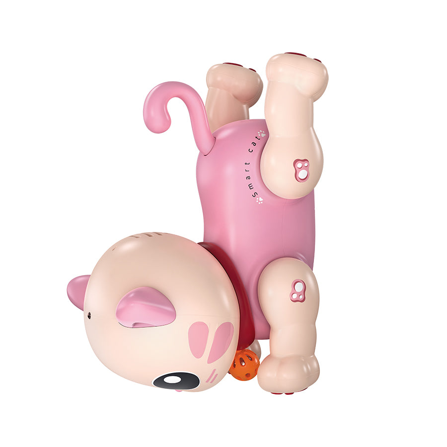 Mischievous remote-controlled cat robot toy (Pink) VECTO VTK31