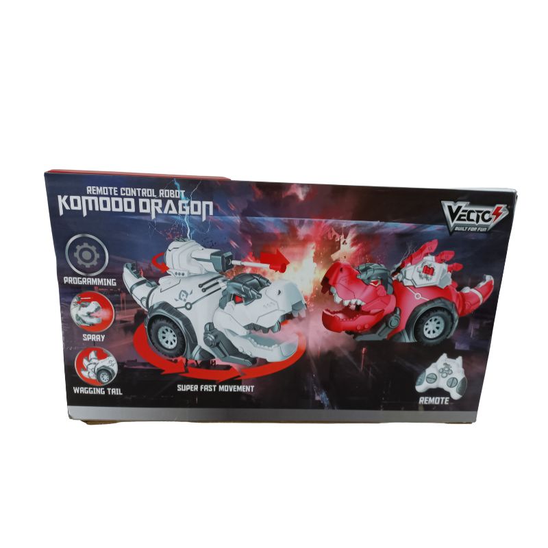 Đồ chơi Robot điều khiển từ xa Rồng Komodo phun khói trắng VECTO VTYS01