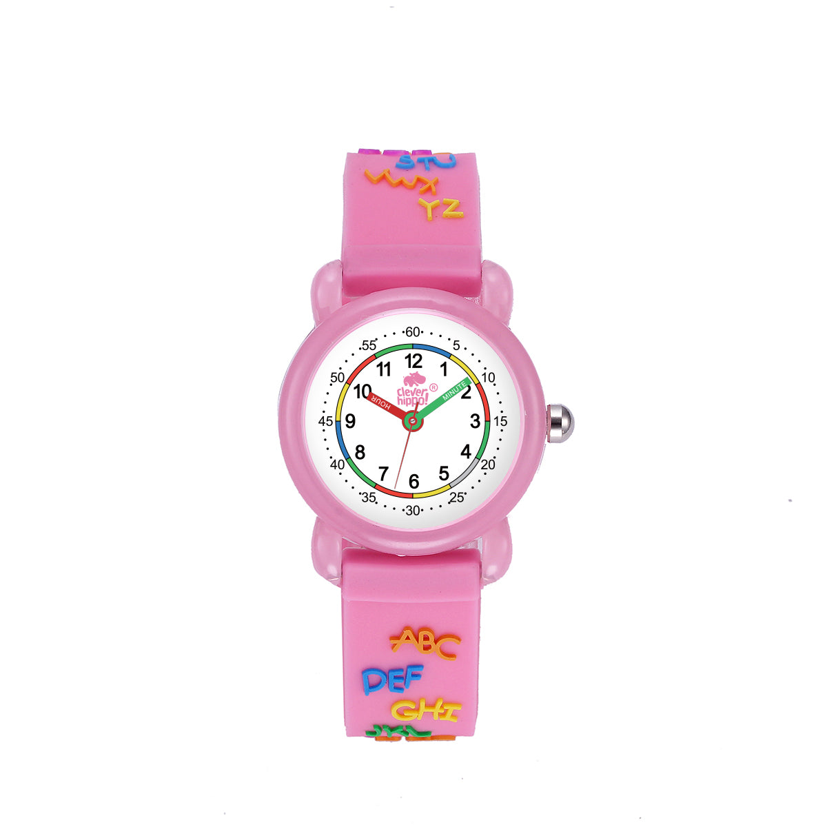 Đồng hồ Clever Watch - Letter Hồng CLEVERHIPPO WG005