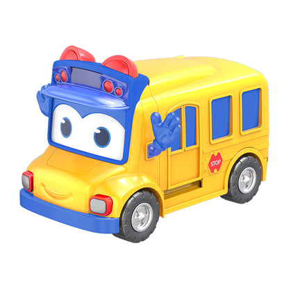 Bộ Playset Xe buýt đến trường GoGo Bus