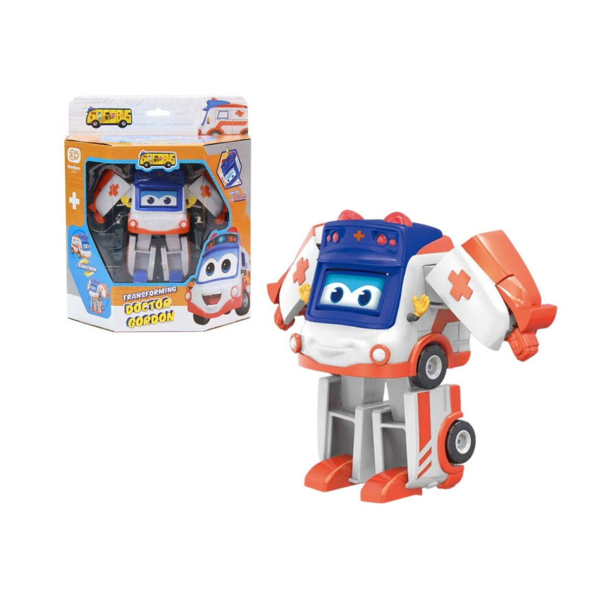 Robot Biến Hình Cứu Thương Gogo Amby Gogo Bus Ys3024d