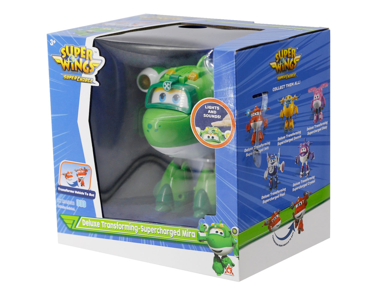 Robot Biến Hình Cỡ Lớn Có Đèn Và Âm Thanh - Mira Siêu Cấp
  SUPERWINGS YW740928