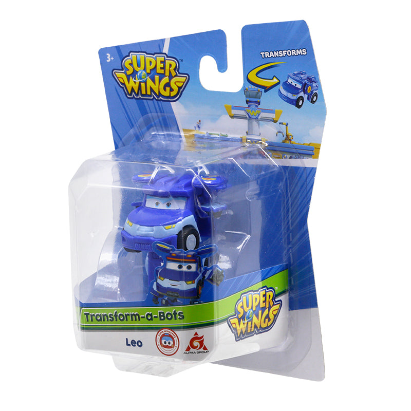Đồ chơi Robot Biến Hình Cỡ Nhỏ Leo Mạnh mẽ SUPERWINGS YW750032