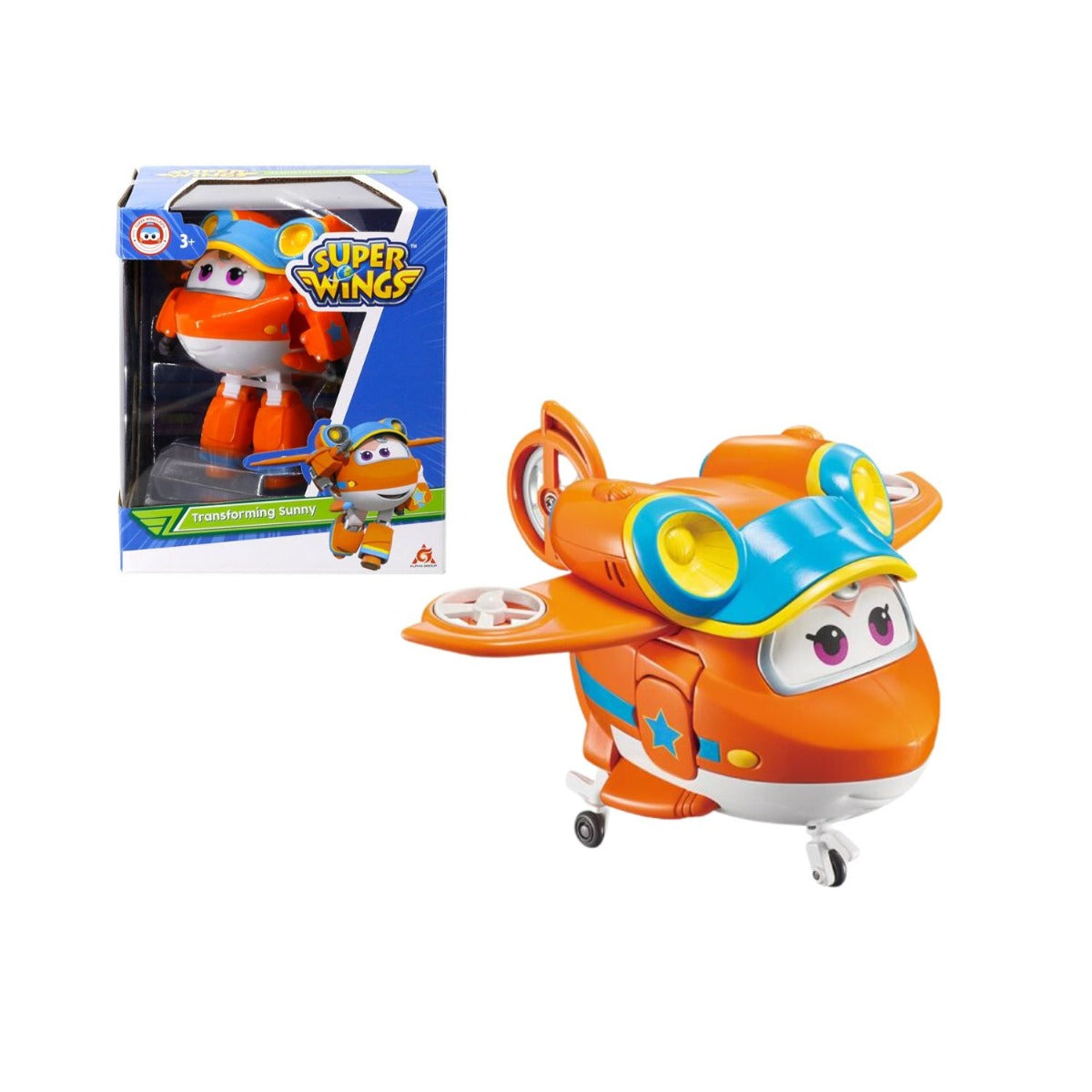 Đồ Chơi Robot Biến Hình Cỡ Lớn Sunny Vui Vẻ Superwings Yw750230