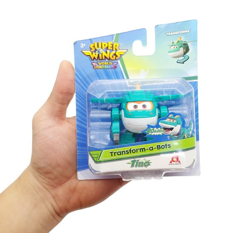 Robot Biến Hình Cỡ Nhỏ khủng long huyền thoại Tino SUPERWINGS YW760037