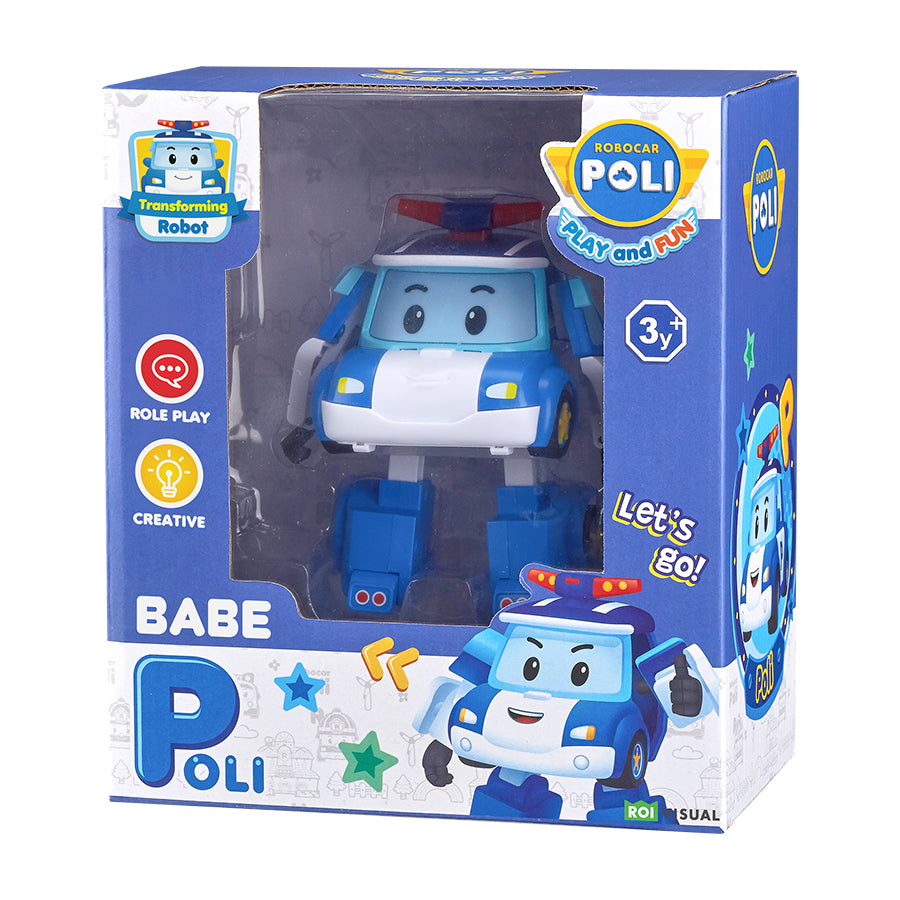 Robot Biến Hình Xe Cảnh Sát Babe Poli ROBOCAR POLI ZR916